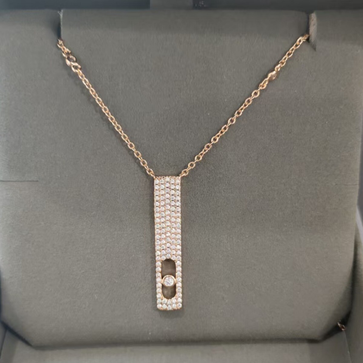 Messikaas Bijoux Collier Diamant Designer Mesikaa Collier Jewerly Collier De Diamants Complet Pour Femmes Homme Pendentif Clavicule Chaîne Bijoux