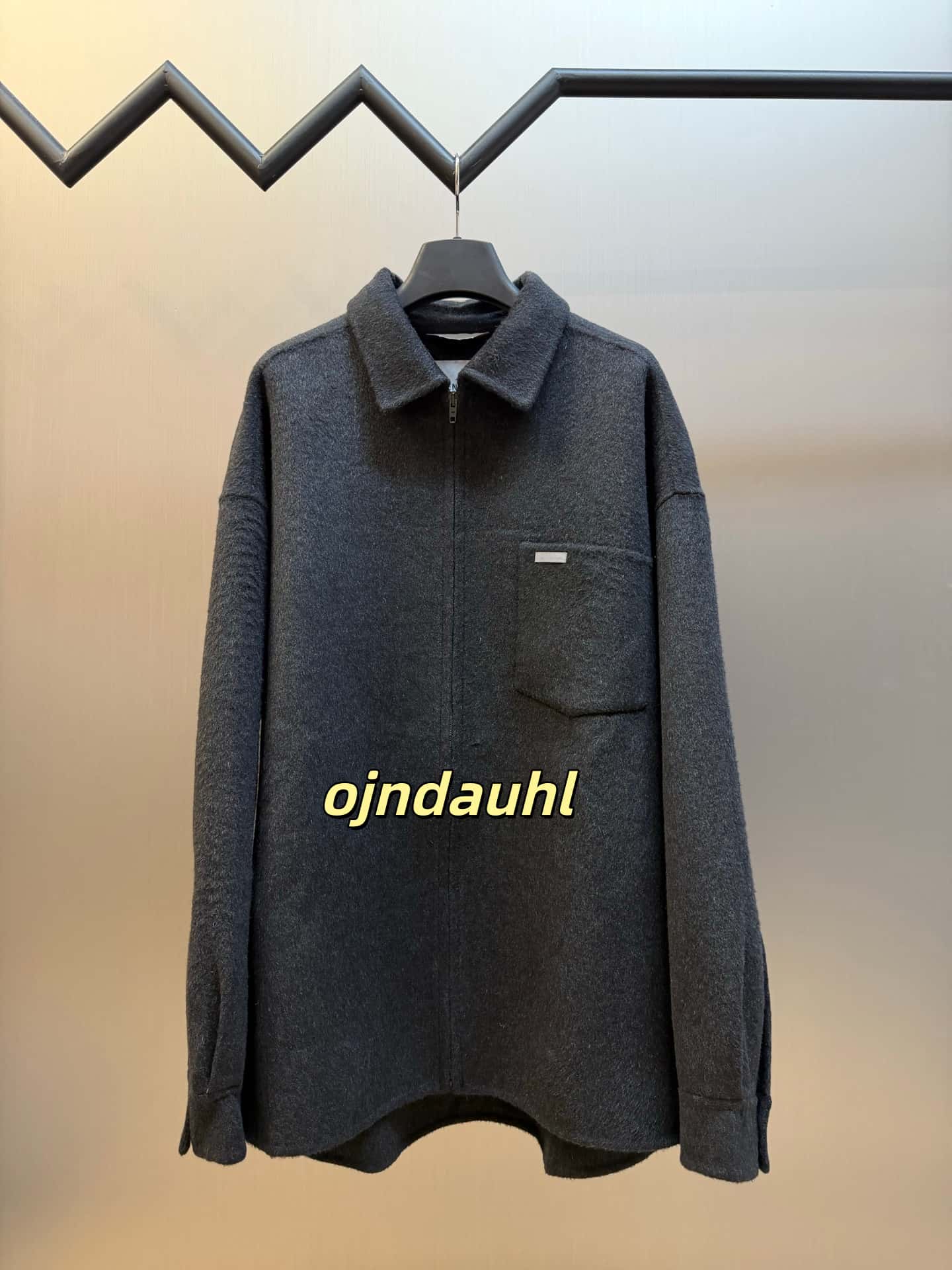 jacket coat windbreaker designer Jacket Wool Shirt Jacket Double-Sided Fleece Jacket Casual Outerwear Autumn Winter Long Sleeve Zip Up Jacket 193