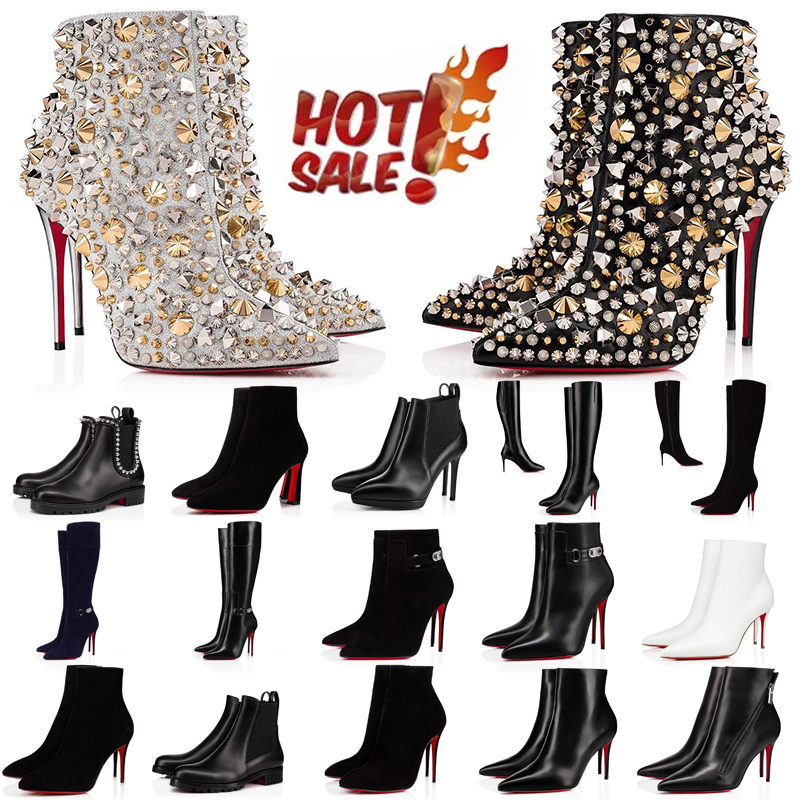 designer women red heels boots autumn and winter warm long boots winter boots designer shoes high heels boots leather rain boots shoes 36-43 with bo
