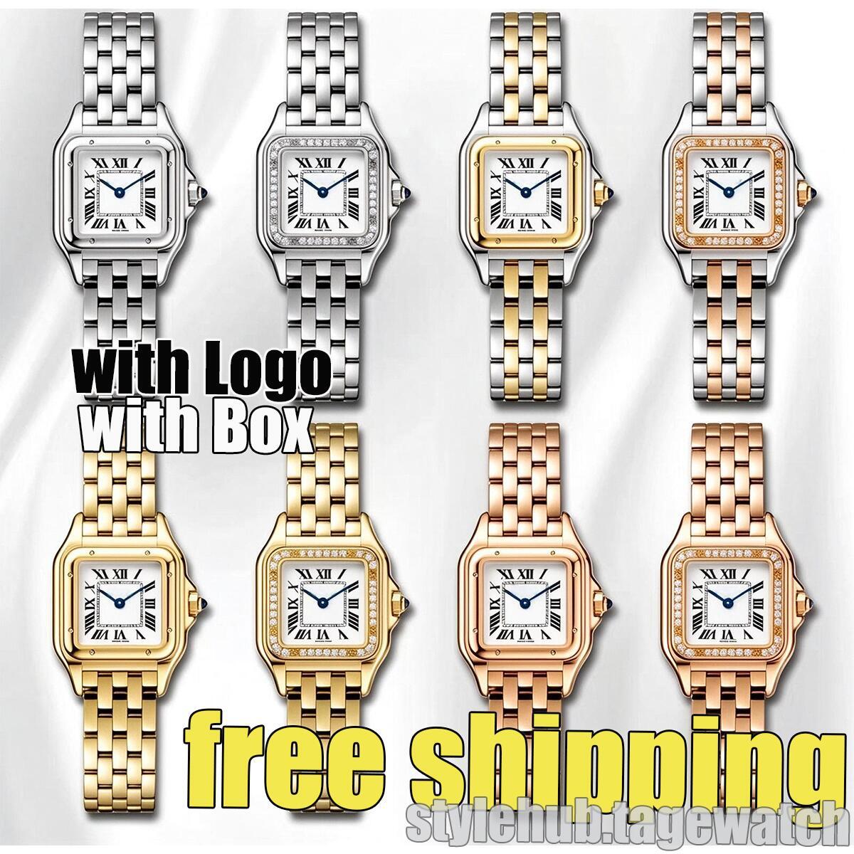 Women's Designer Quartz Watch with Diamond Accents High-Quality Small-sized Square Watch & 316L Stainless Steel Band Designer Watches Box 8i7u