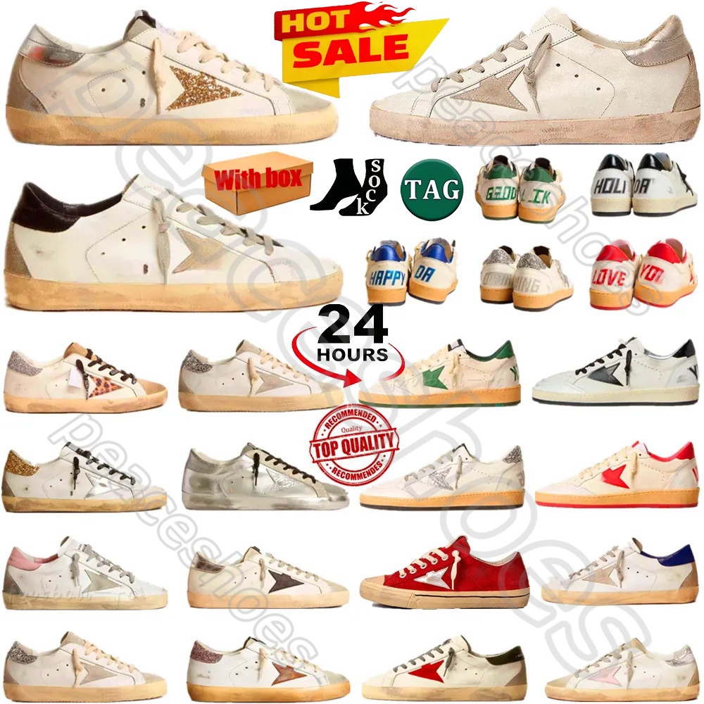 Golden Goodse Designer Shoes dh gates Ball-Star Dirty Loafers Luxury Super-star Shoe Women Sneakers chaussure Classic Casual Old School Italy Men Tr