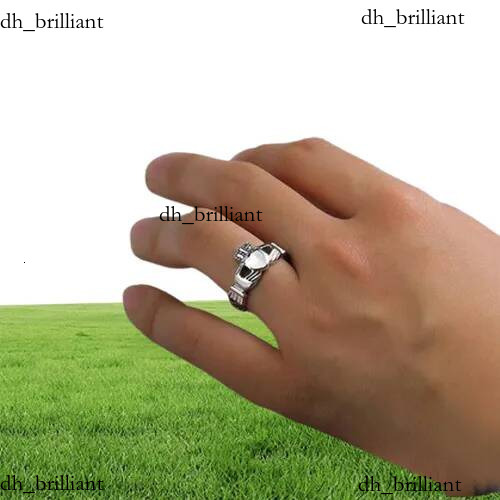 Whole New Brand Designer Ladies Claddagh Stainless Steel Skull Rings For Women Wedding Party Hot