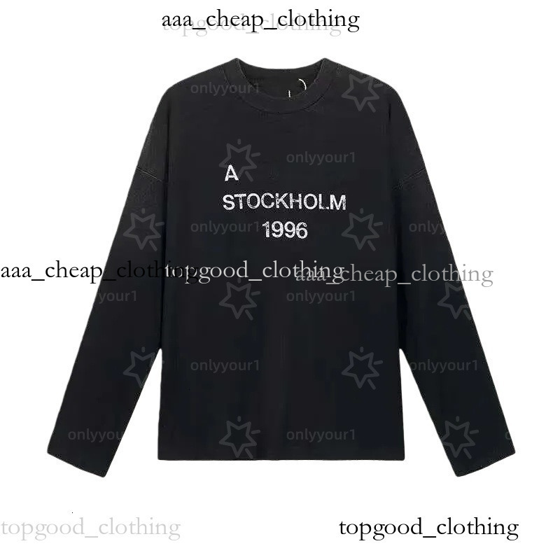 2026 Designer acneastudio T Shirts Hoodie Letter Printed acnr studio hoodie Fashion Spring Summer Long Sleeve Tops Washed Styles Breathable T-Shirts