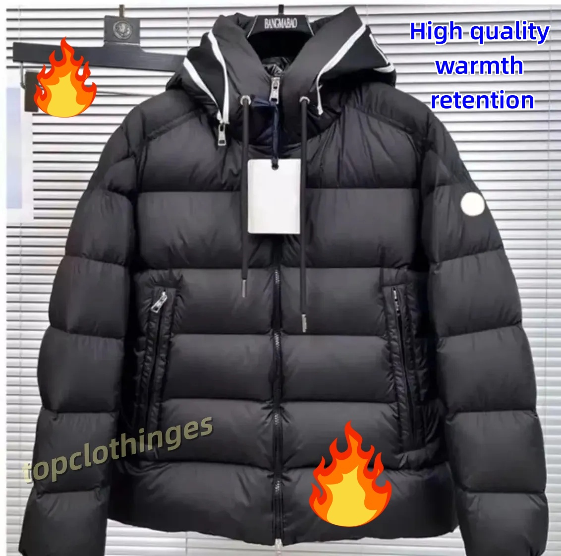 Unisex Winter Diamond Quilted Down Puffer Coat Glossy Matte Nylon Stand Collar Windproof Warm Couple Outerwear Men Women Size M-5XL