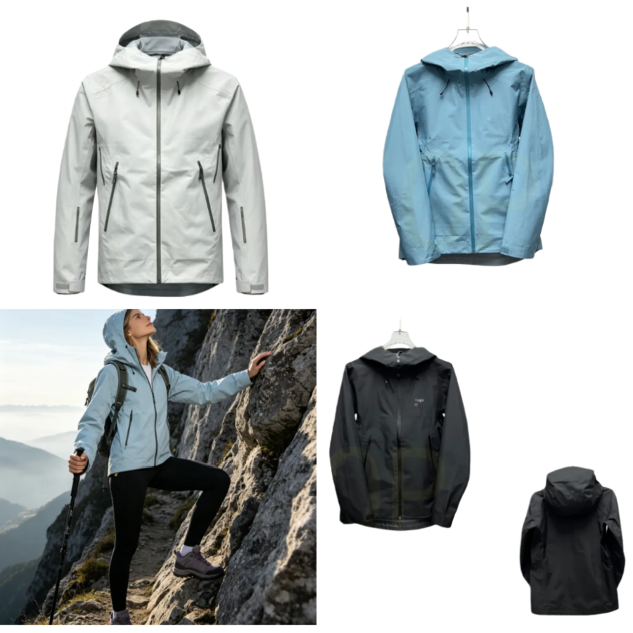 Men's windbreaker JacketDesigner Men Women Jacket Zip Up hoodie SV/LT Jacket Waterproof Hood Windbreaker Ski Jacket couple Hiking Fashion coat