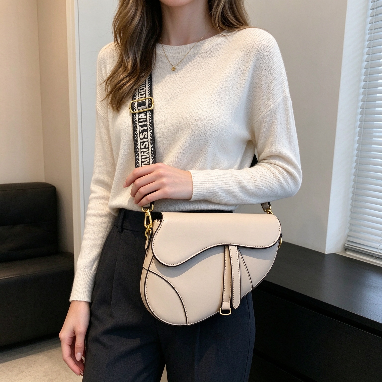 Designer Sling Bag Luxury 2026 New Fashionable Simple Designer Underarm Versatile Style Classic Trendy Shoulder Bag for Women
