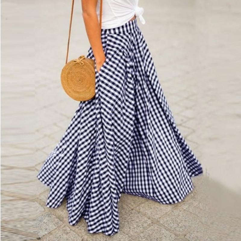 Designer Elegant High Waist A-Line Midi Skirt For Women Flowy Drape Tie Detail Sweet Spring Casual Plus Size Skirt