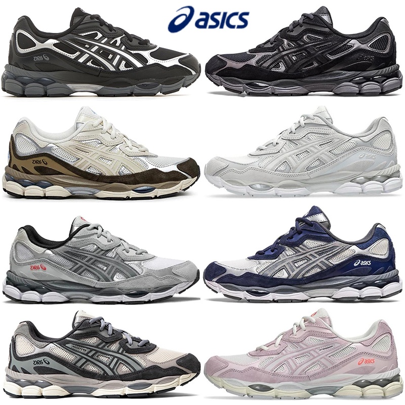 Asics Gel NYC Sneakers Freizeitschuhe Herren Damen Dämpfung Retro Laufen Ganztagspflege Vielseitiger Stil Fußschutz Mode Heiß