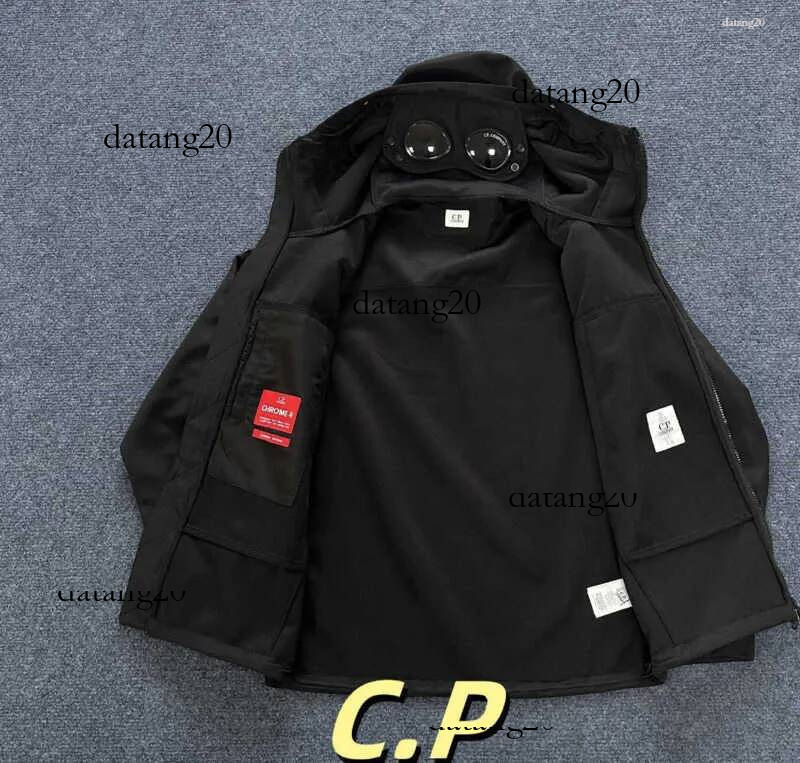 cp Designer With Goggle Lens Anti Cold Windproof Warm Functional Coat Outdoor Assault Jacket High Quality Coats Functional Urban Leisure Clothing ea