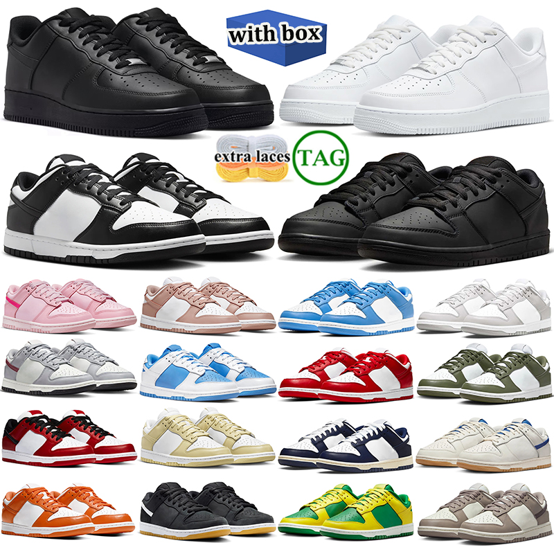 con scatola scarpe firmate uomo donna Panda Grey Fog Sail Sand scarpe da ginnastica durevoli sportive corridori atletici comoda sneaker da esterno p