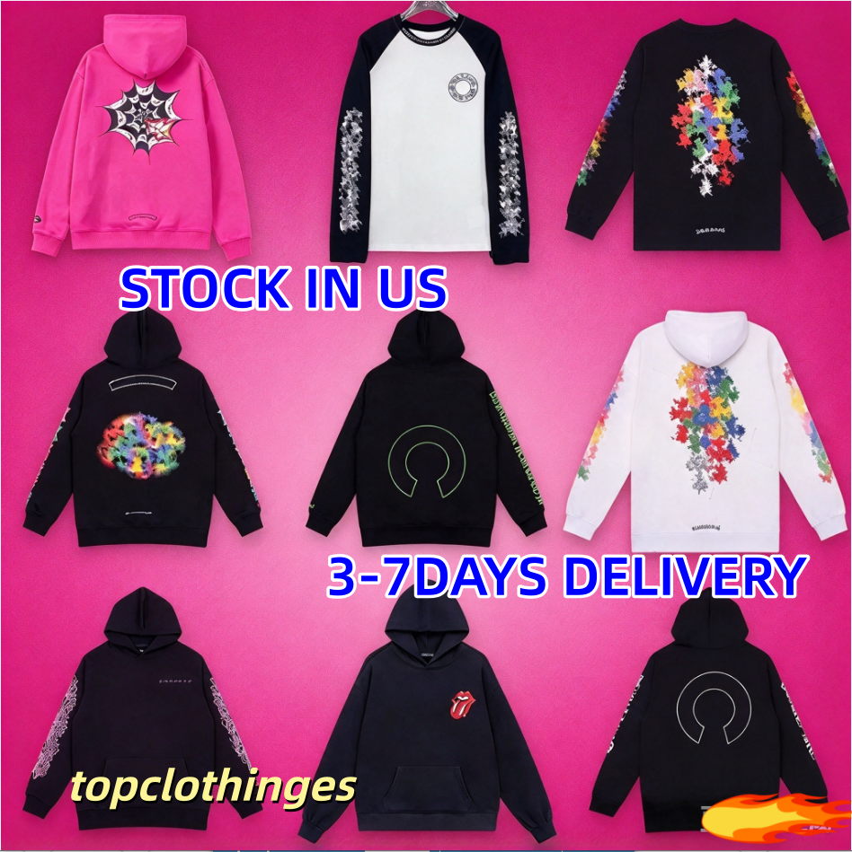 Street Sanskrit Chrome Casual Hooded Pullover Designer Hoodies Up Zip Jackets Long Printed Sleeved Men Sweatshirts Cardigan Women Mens