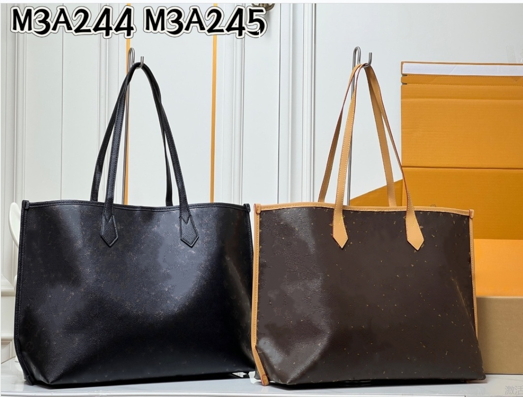 Walkaround Tote Sac femme en cuir design Sac bandoulière design Sac bandoulière Sac sous les bras Sac femme luxe 815716 Poignées de sac fourre-to
