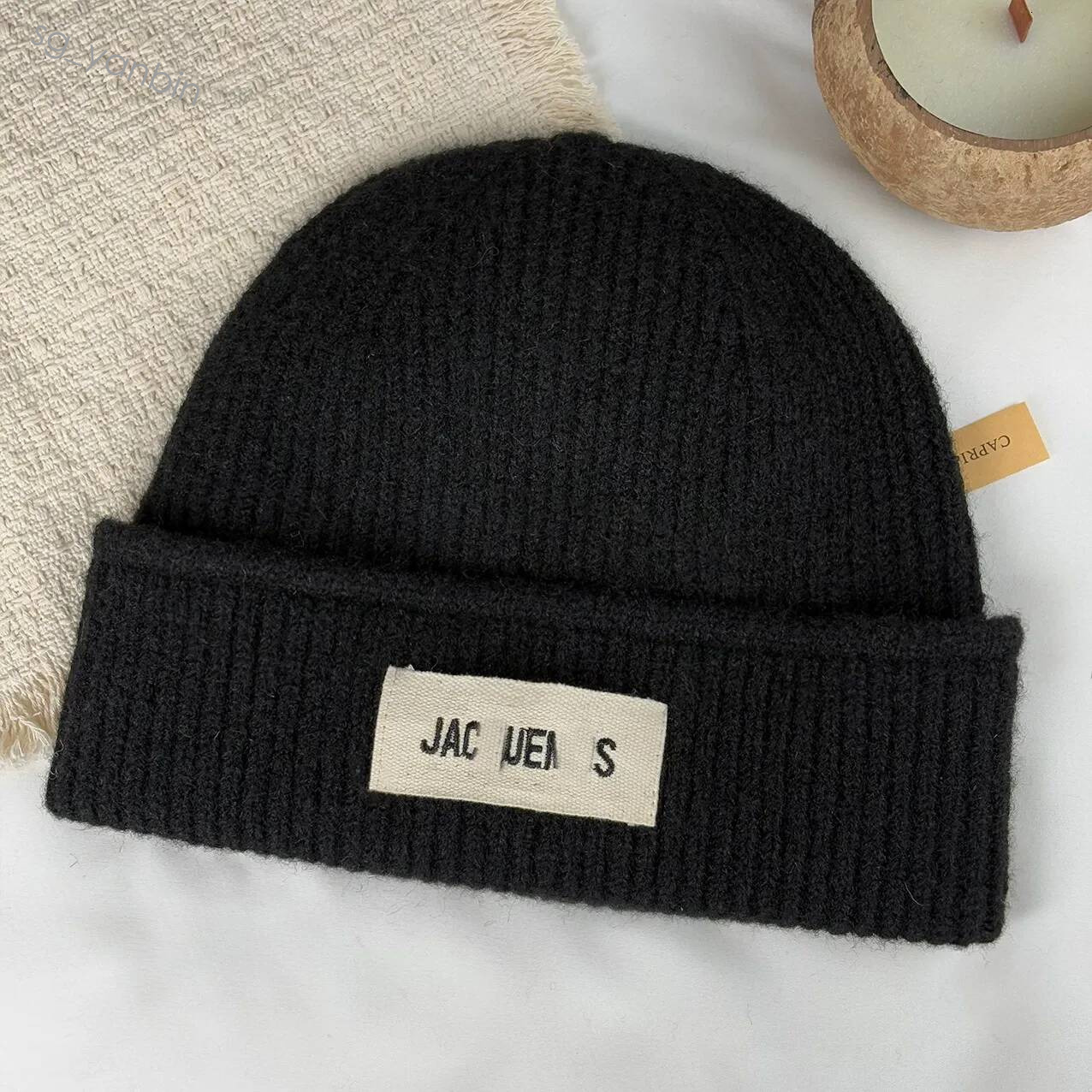 Hats Winter Beanie Mens Women For Ladies Knitted Thick Woolen Hat Motorcycle Skull Caps Hot