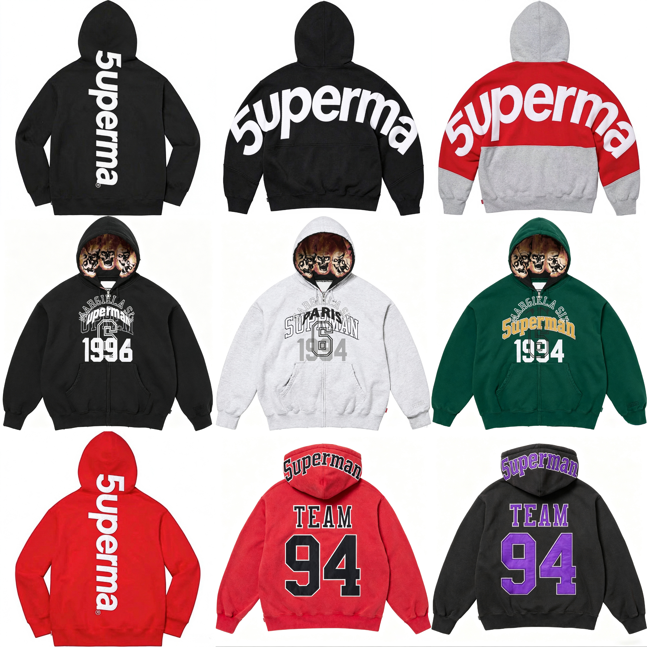 Men Designer Zip Up Hoodie Jacket Long Sleeve Streetwear Sweatshirt Casual Hooded Hoody Fashion Street Style Mens Designer Sweater mens hoodie and s