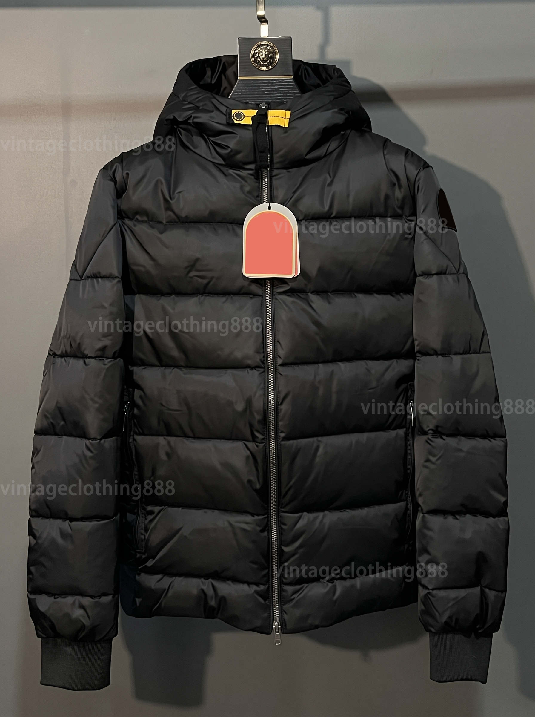 Doudoune Jacket Men Puffer Jacket Jackets Womens Coat Parka Fur Collar Waterproof Fashion Winter Mens Brand Hooded Long Sleeve Thick Duck Women Wint