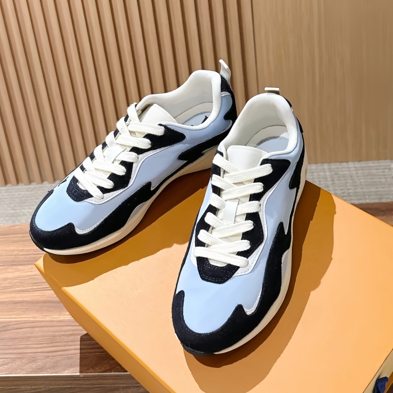 Woman casual shoes Man sneakers Luxury Wavelight knitted Designer training drop Leather Comfort trainers 10a Outdoor Sports track Running athletics