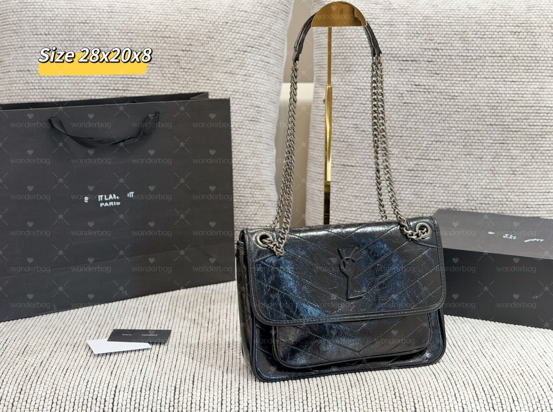 designer bag Luxury Envelope chain shoudler bag black grain embossed calfskin Crossbody tote leather pochette metis messenger bags evening Clutch Pu