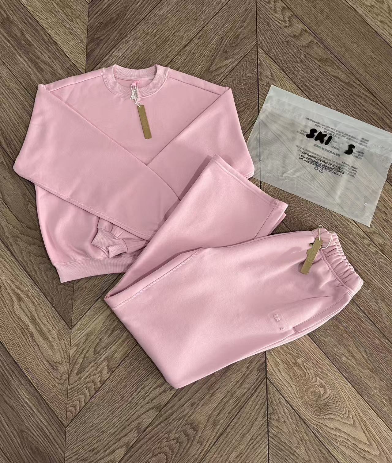 E7435 écrémé ensembles ensemble femme tenue Sport classique sweats ou pantalons de survêtement vêtements de Fitness tenue de Sport