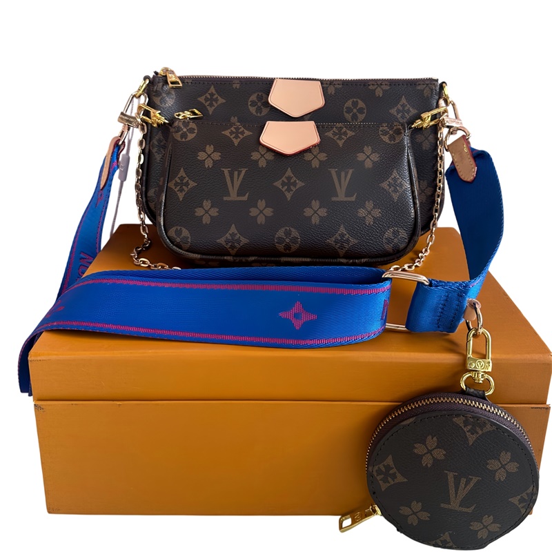 Top 3pcs Set Handbags For Women Designer Classic Luxury Pochette Felicie Bag Pu Leather Shoulder Clutch Tote Messenger Purse Crossbody Portafoglio D