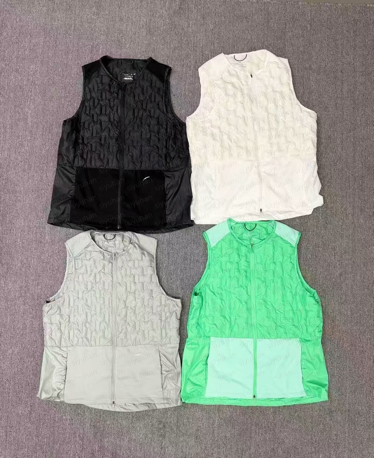 Mens sports sleeveless jackets vest designer warm gilet winter spring autumn coat sport waistcoat outdoor cotton down puffer jacket loose gym parka