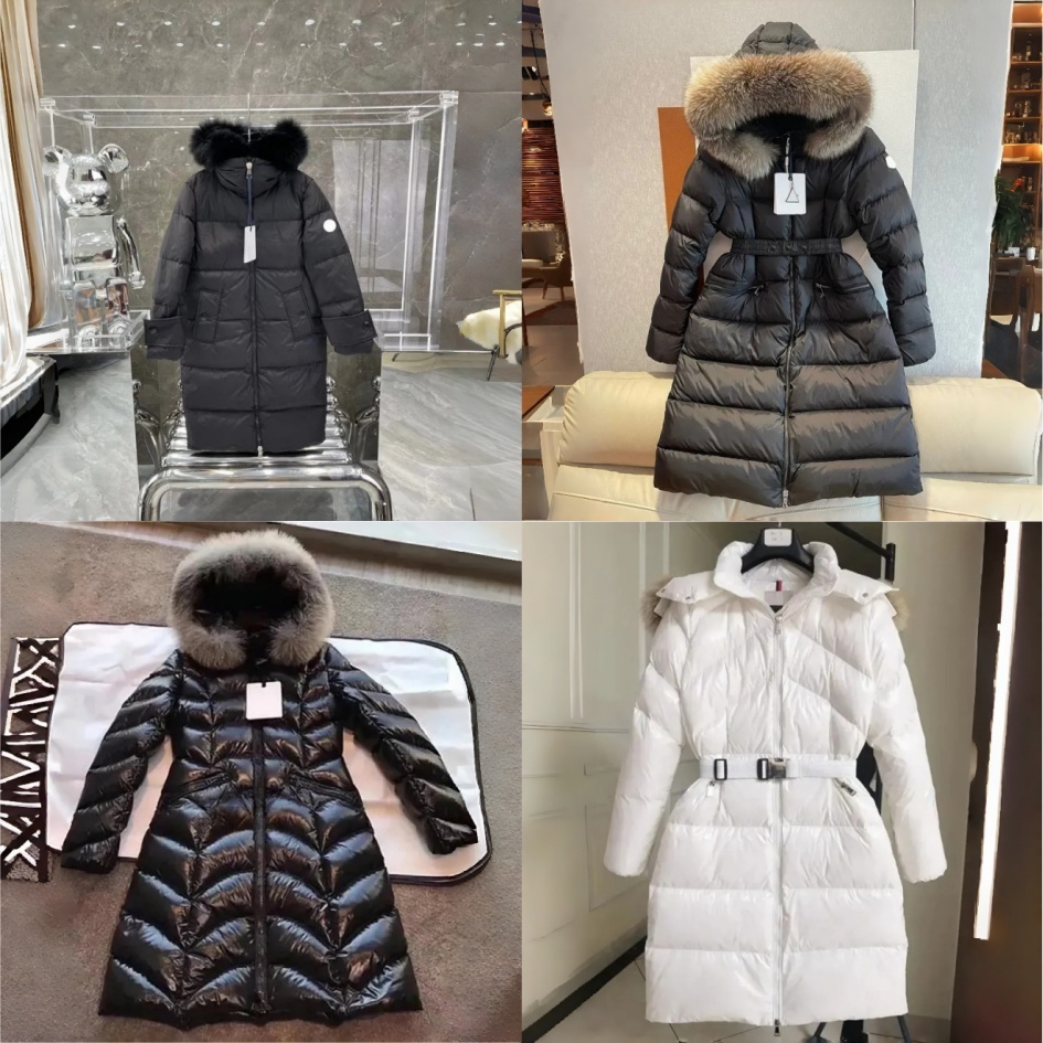 moncklair puffer jacket Women Designer Thickened Warm Down Jacket Casual Outdoor LightweightZipper Style Cardigan Coat Luxury White Duck Down Jac