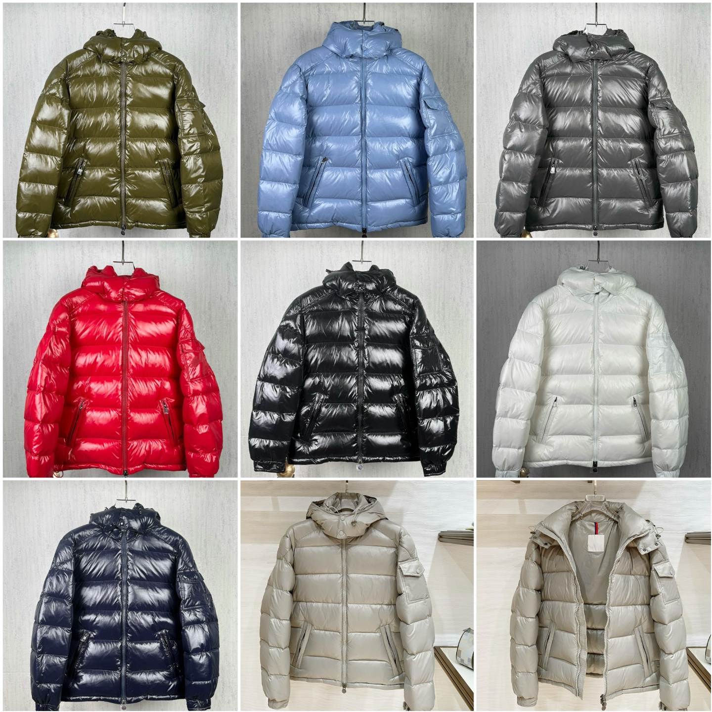 Higher Version Mens Womens Down Jacket Puffer Jacket Men Waterproof Jacket Parkas women Quilted Hooded Zipper Embroidery Thick Warm Outwear Winter C