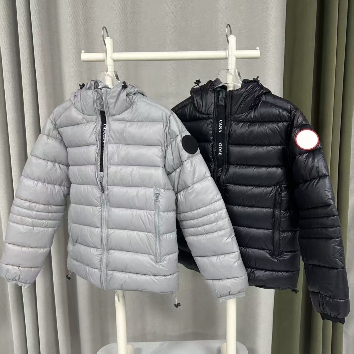 Mens Jackets desinger Puffer jacket men Winter Jackets Windbreaker Men Coats Circular badge embroidery Zipper Hooded Thick Warm Outwear coat designe