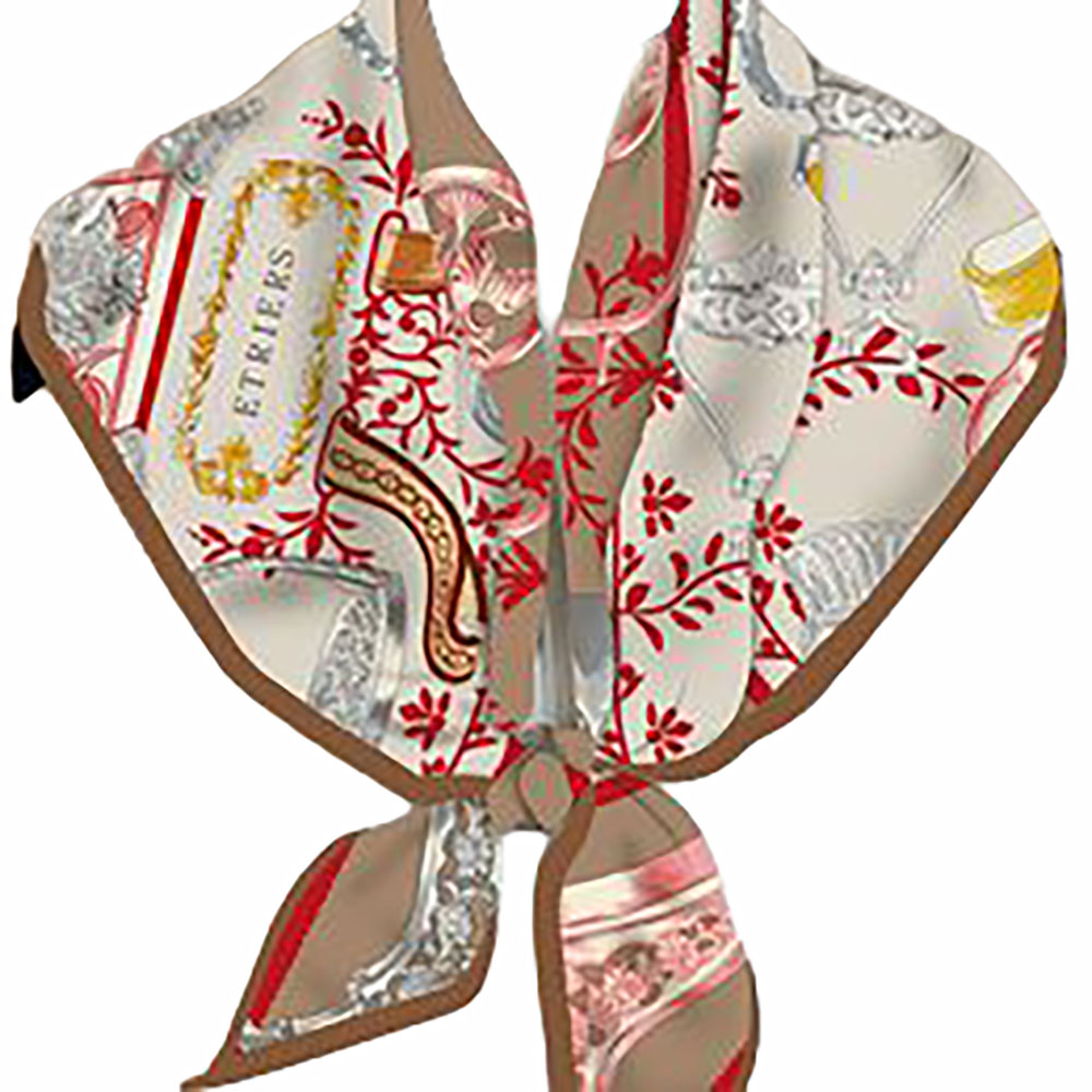 Stylish Soft Twill Satin Triangle Shawl A Must-Have for Travelling, Work, Events