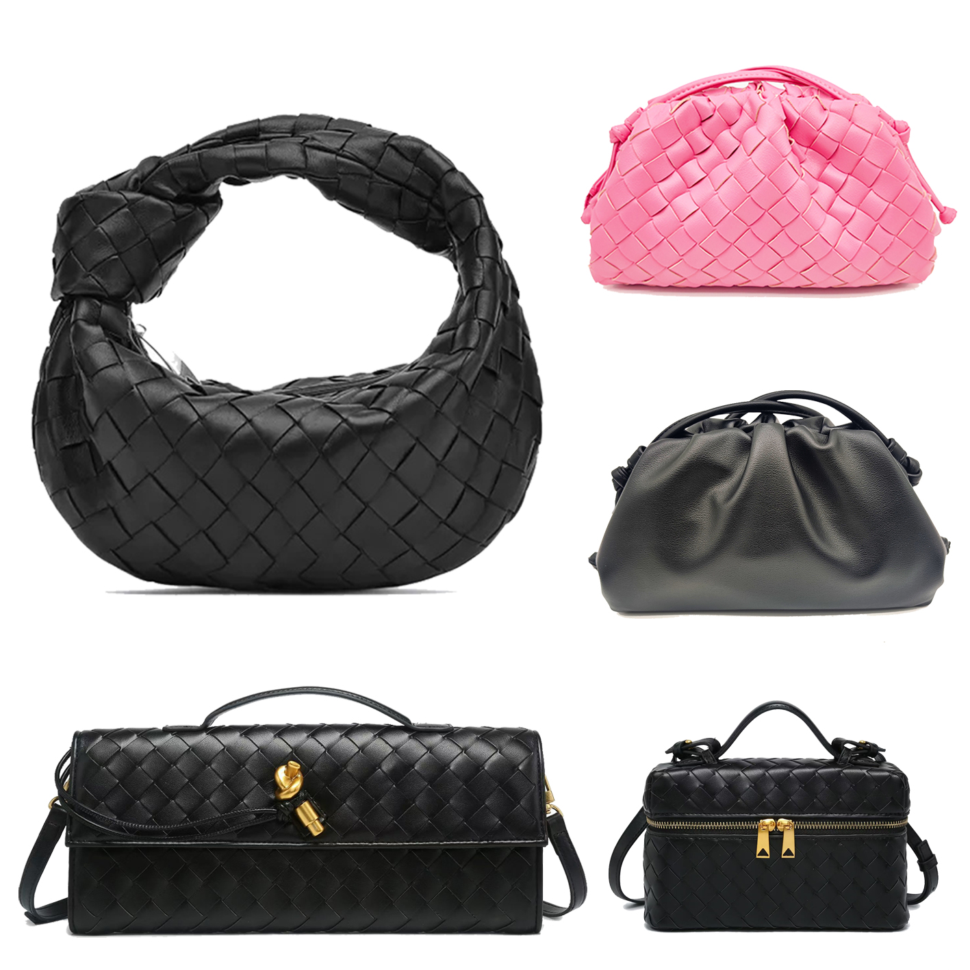 Luxury designer bag Womens mens woven bag handbags Leather Shoulder Bag high quality weave crossbody bag fashion Evening Bag Wallets Mini pouch clut
