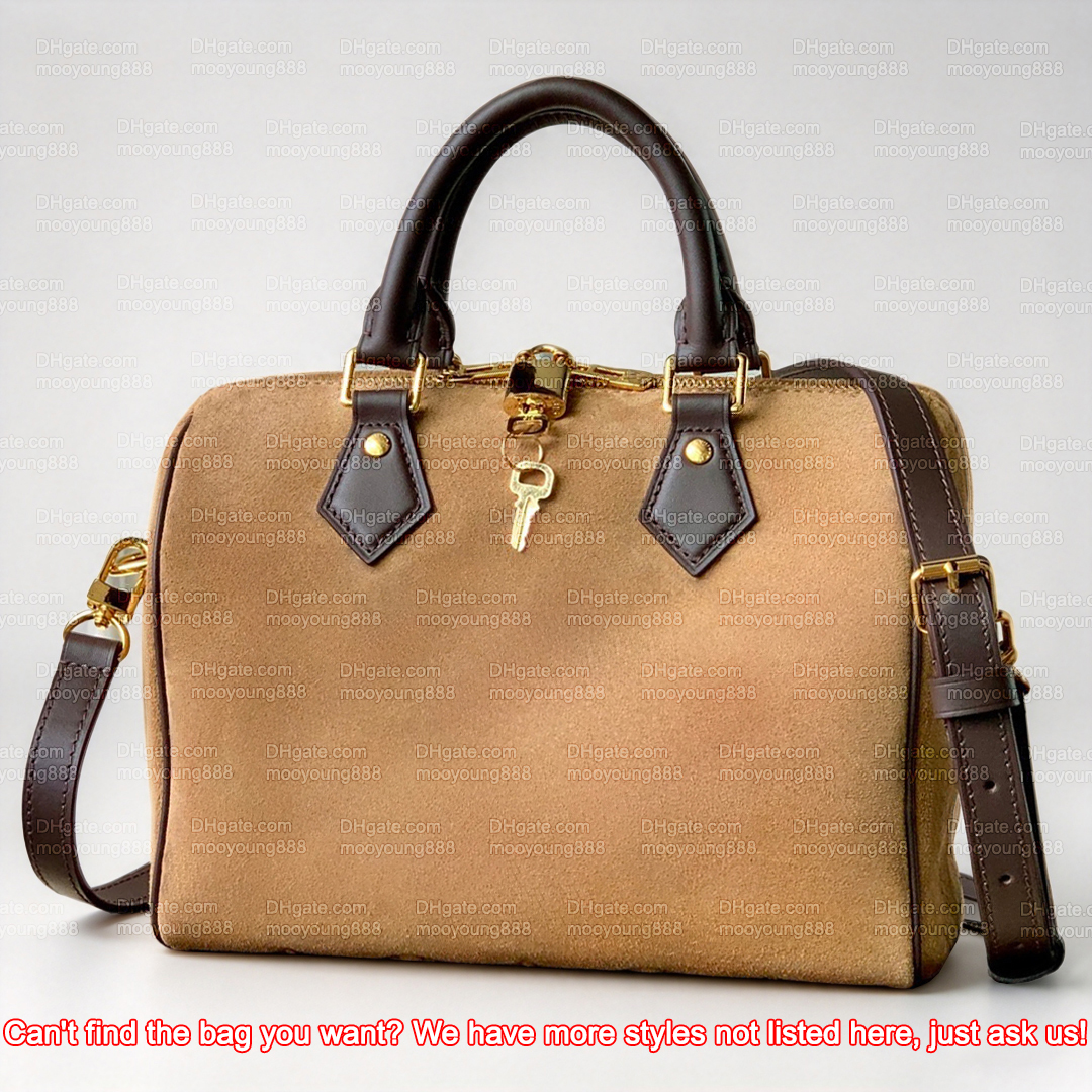 12A Upgrade Mirror Quality Designer Suede Bags for Women 25cm Luxury Handle Handbags Embossed Leather Shoulder Bag Beige Trench Crossbody Purse with