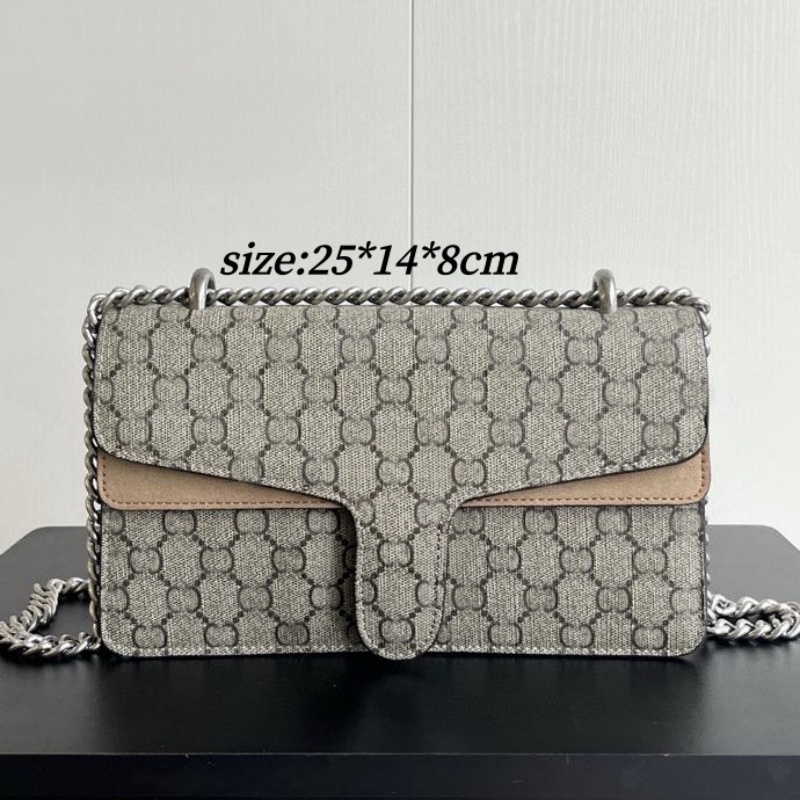 Sacs de créateurs pour femmes de luxe Vintage imprimé toile sac à bandoulière chaîne en métal sac à bandoulière classique rabat sac à main soirée