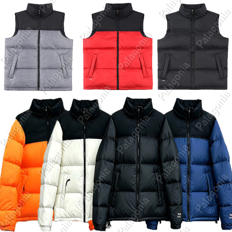 Luxury Heren 700 pufferjas heren designerjas Donsvesten pufferjack heren facewind breaker Modejassen Bovenkleding voor heren windjack