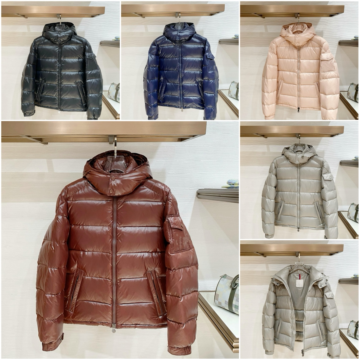 Higher Version Winter Down Jacket Puffer Men Jacket Windbreaker Jacket Parkas women Quilted Hooded Zipper Embroidery Thick Warm Outwear Womens Mens
