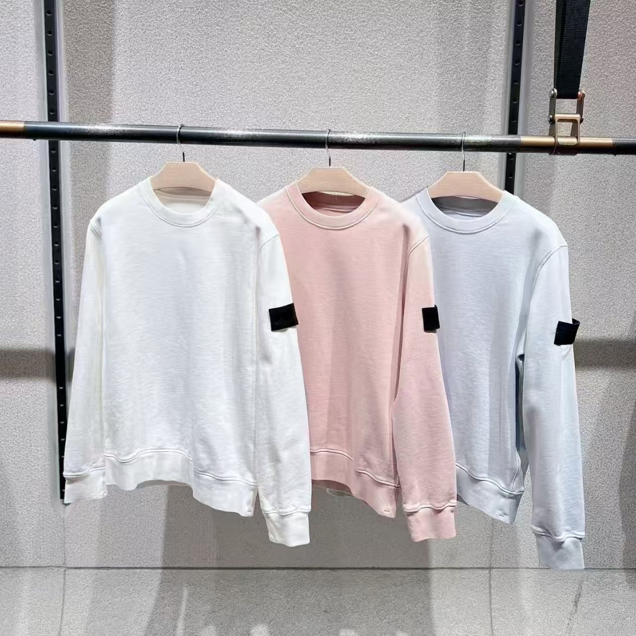 Stones jacket Mens designer Sweatshirt landsaa luxury brand Casual Pullover new pure cotton Hoodie Womens Long Sleeve Sweater jackets Top hoodie Hig