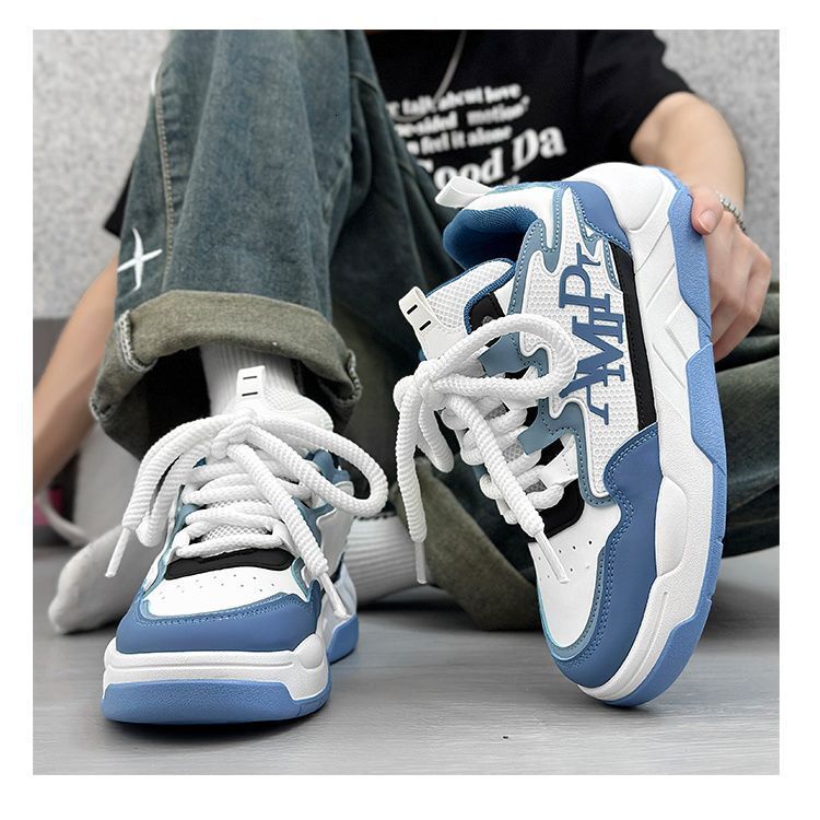 Free shipping designer men sport black white blue durable breathable comfortable outdoor casual shoes 2026