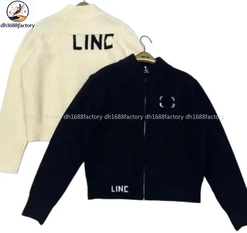 LINE562 Luxury Sweaters Womens Long Sleeve Girls Zipper Cardigan Jumpers Designer Sweater Women Clothing Ece