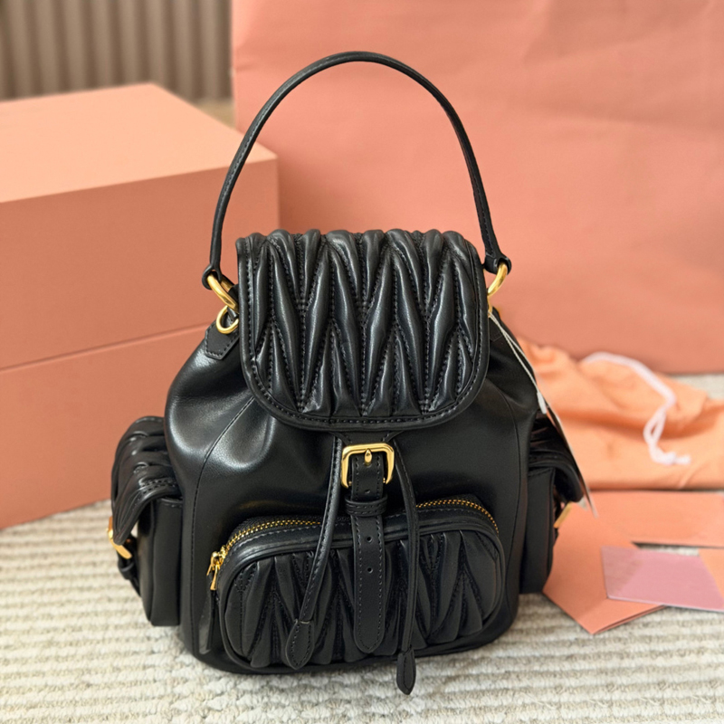 Free Shipping backpack Designer Shoulder Luxury High Quality Wander Quilted Crossbody Women Wallets Handbags Mini Clutch Purse Hobo Bag Shoulders Ba