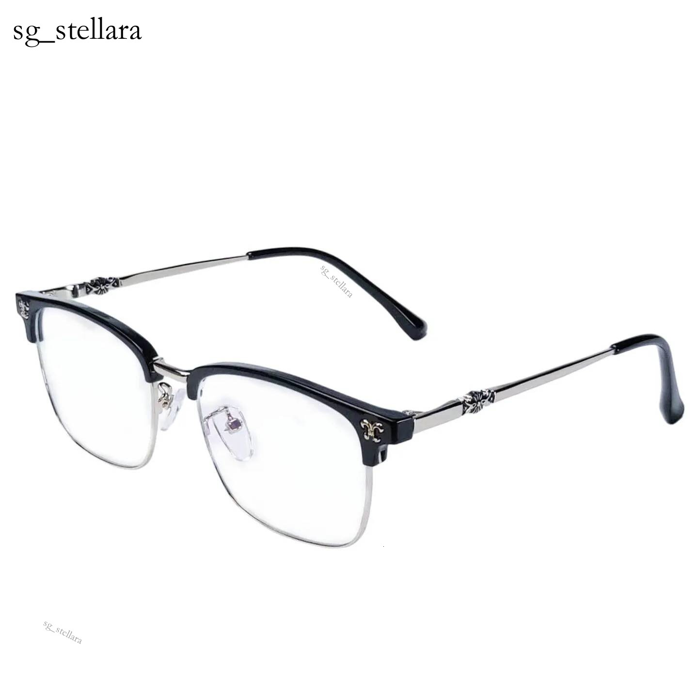 Designer For Women Men Business Anti blue Light Flat Mirror Glasses Square Frame Sunglasses KA8866 Hot