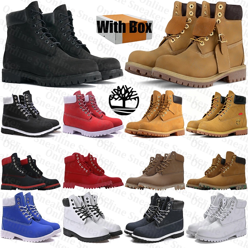 Free Shipping With Box Designer tims boots botte bottes booties Shoes winter for mens womens Autumn fur heel sneakers luxury over the knee snow high
