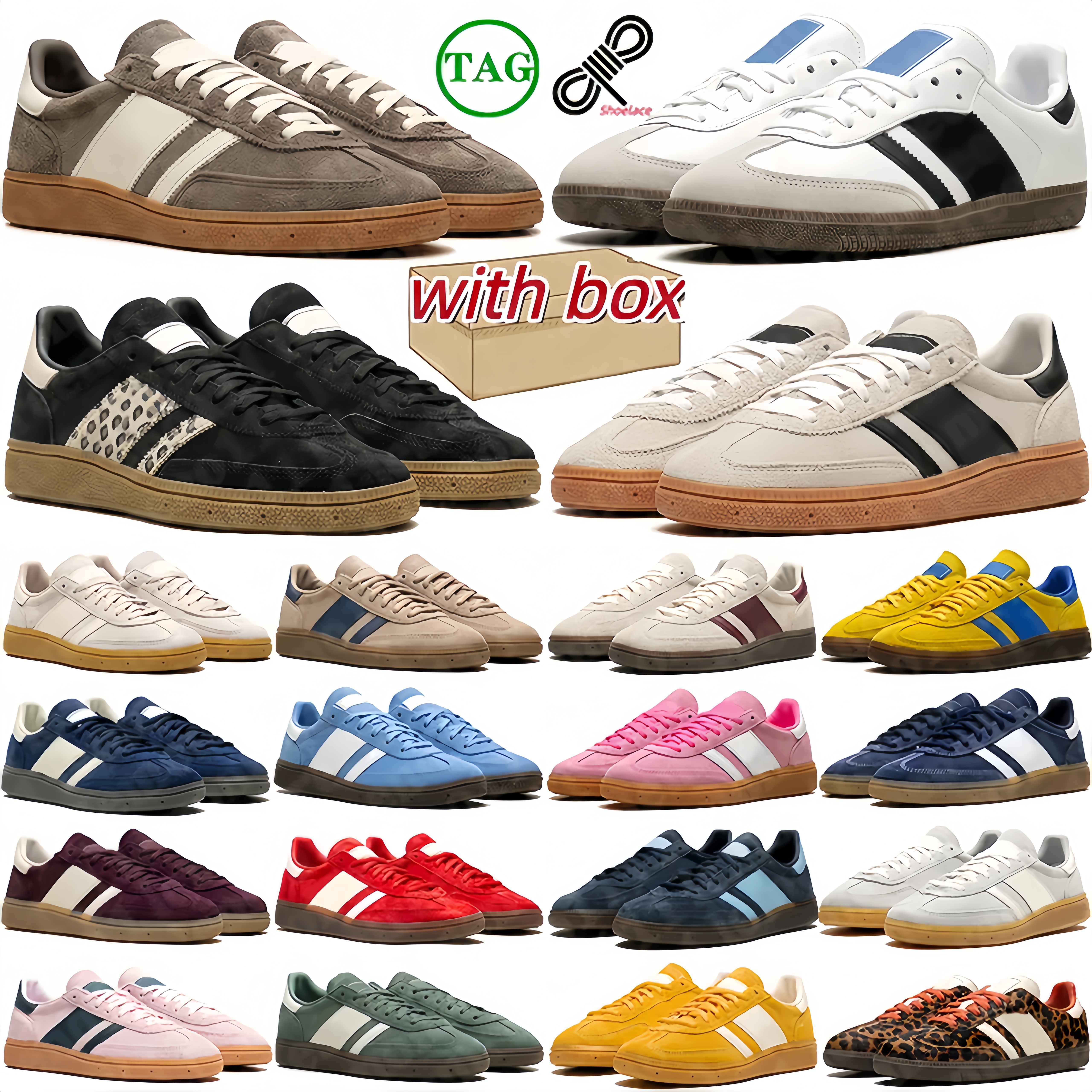 with box designer running shoes d h gate sneakers for men women brown pink black white red blue mens chaussure comfortable outdoor sports trainers