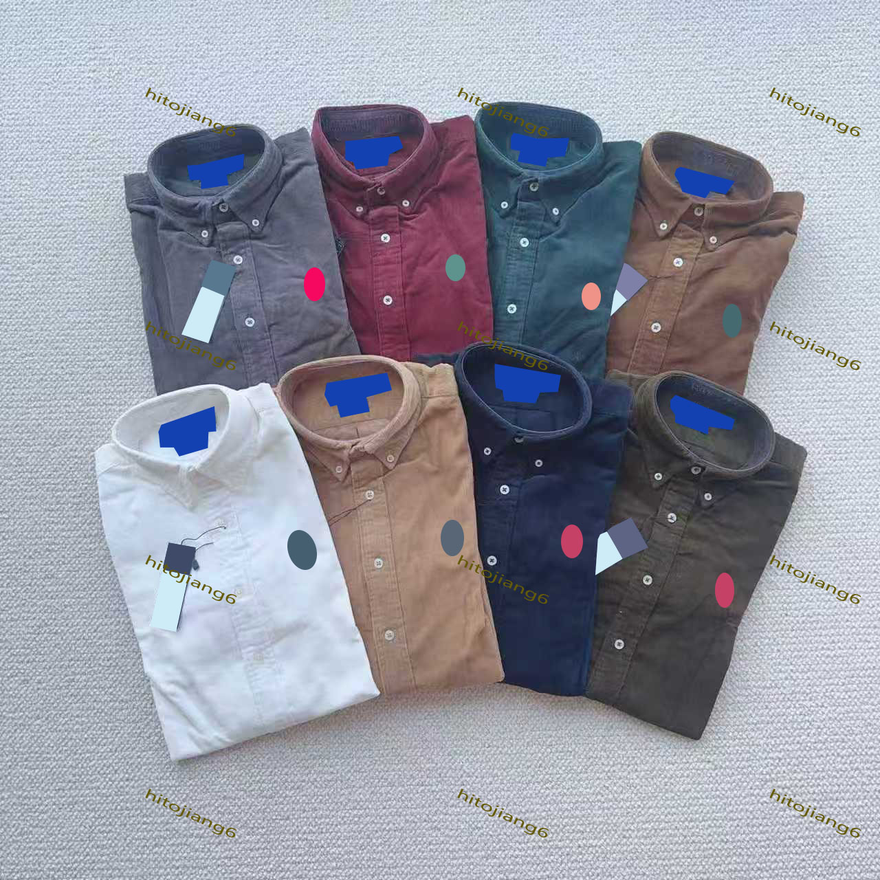 Designer High Quality Brand new Mens Top Embroidery Polo Shirt long-Sleeve Solid shirt Men Polo Homme Slim Men Clothing Camisas Polos Shirt size S-3
