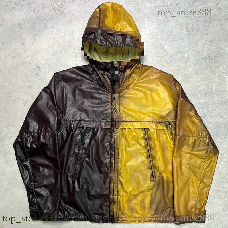 Stones Islaenda Jacket Waterproof Thermochromic Color Shift Mens Lightweight Waterproof Zipper Jacket Stone Isl Hoodie Wind Resistant Outdoor Coat 7