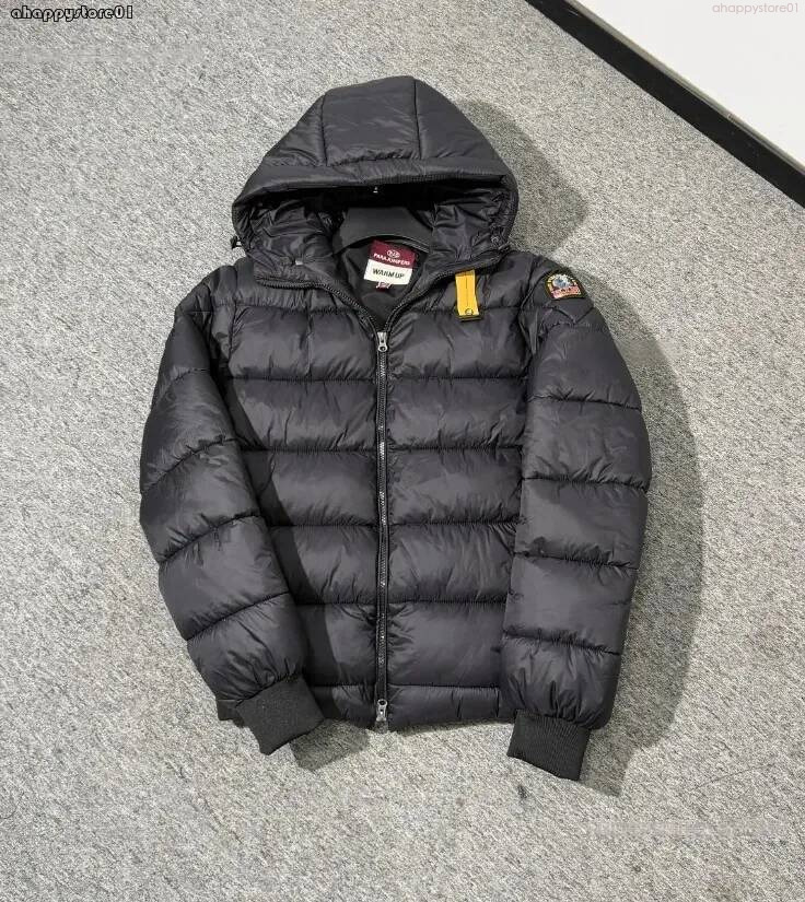 para jumpers jacket PJS puffer jacket Luxury mens womens para jumpers down jacket with Yellow Webbing Strap Accent Water Repellent Windproof Winter