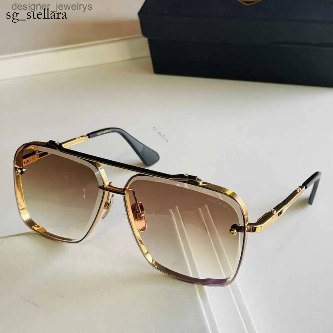 designer Dita Top Original A DITA MACH SIX DTS121 for womens and mens high quality Designer classic retro sunglasses luxury brand eyeglass Fash Hot