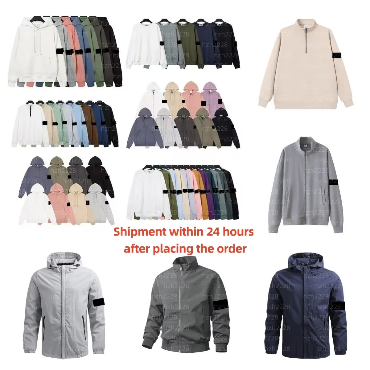 Designer Hoodie Check Full Zipper Sweatshirt Men Women Pullover Hoodies Zip Up Sweatsuit Hoody Hoodies