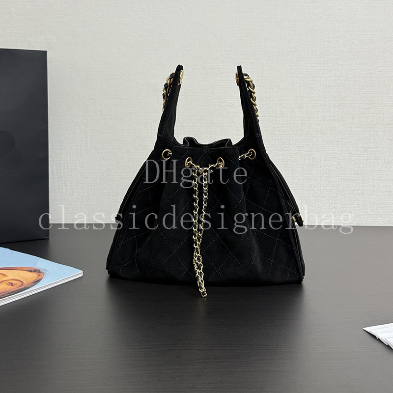Designer Small Hobo Bag Women Suede Shoulder Bag Master quality Chain bag 30CM With Box X014C