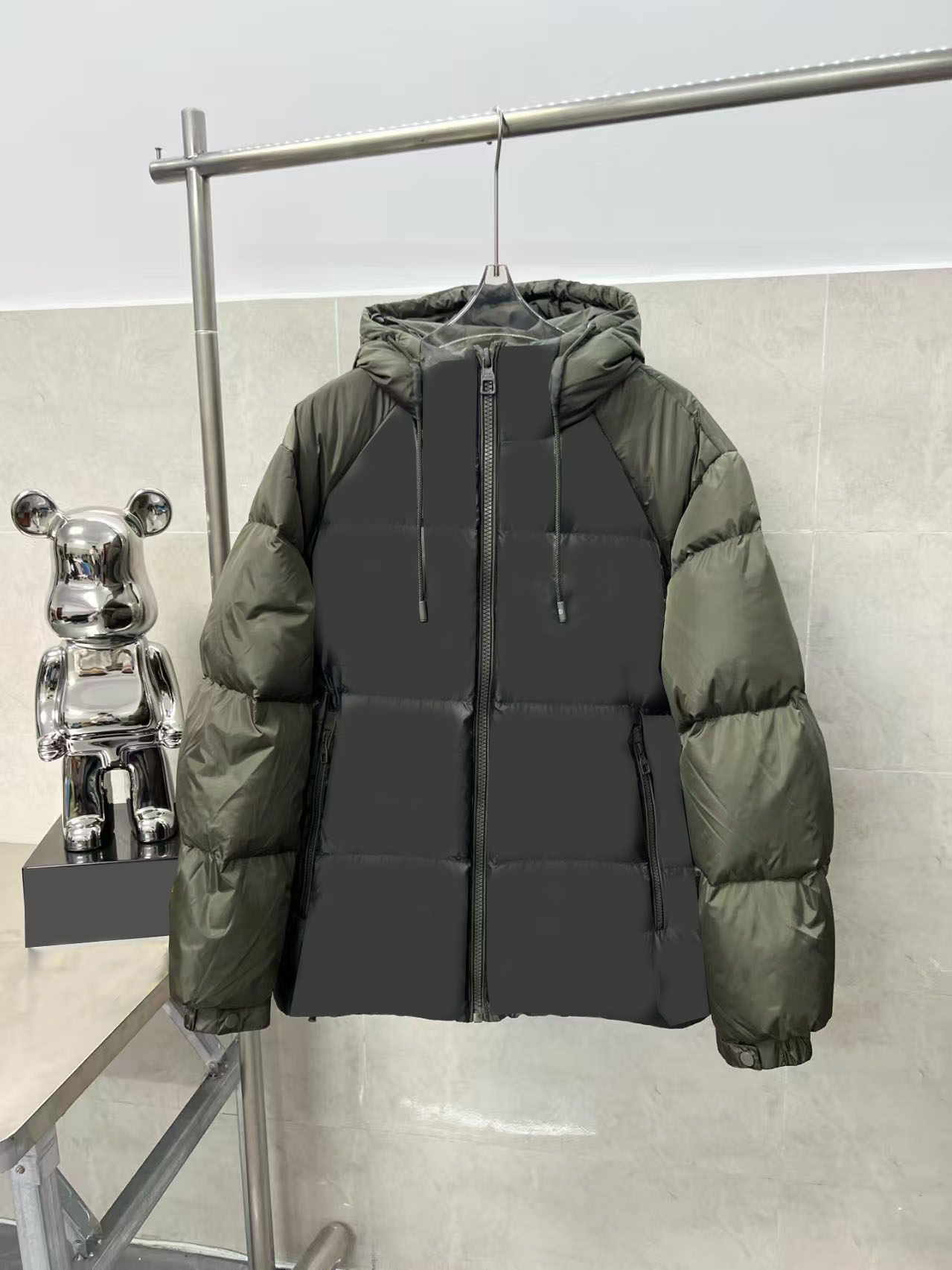 Mens Jacket Hooded Coat Designer Clothes Puffer Jackets Down Parkas Waterproof Tech Veste Winter For Male Windbreaker Letter Black Outwears Warm Coa