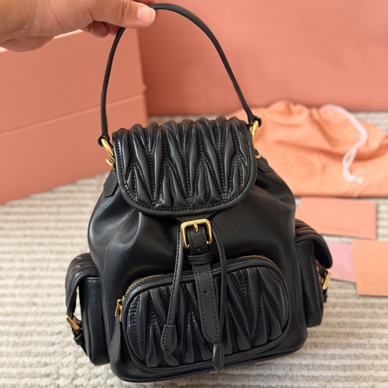 Borsa da donna in vera pelle di vacchetta di spedizione gratuita Borsa da designer borsa da zaino borsa a tracolla di lusso borsa a tracolla compatt