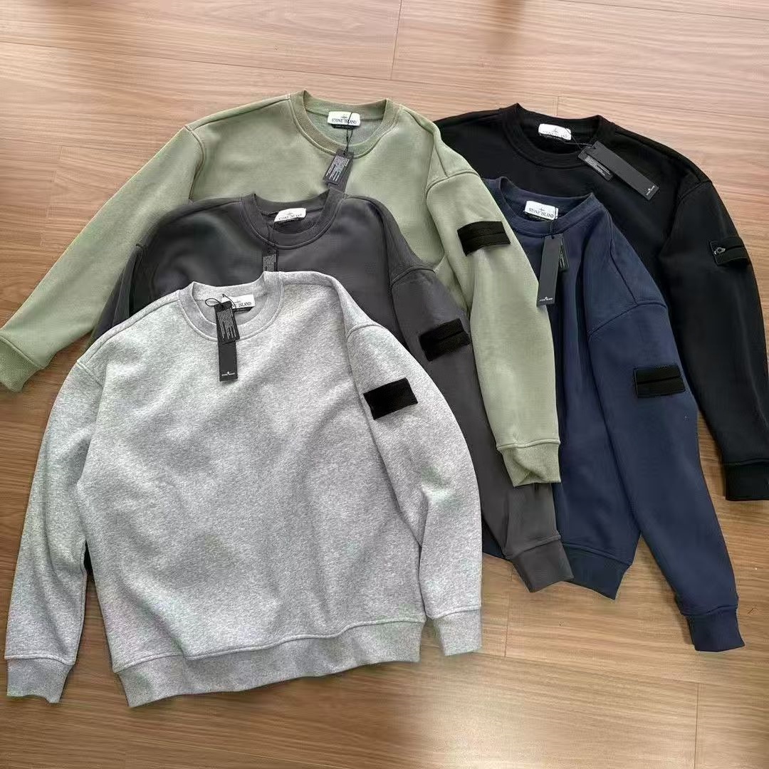 Stones jacket Mens designer Sweatshirt landsaa luxury brand Casual Pullover new pure cotton Hoodie Womens Long Sleeve Sweater jackets Top hoodie Hig