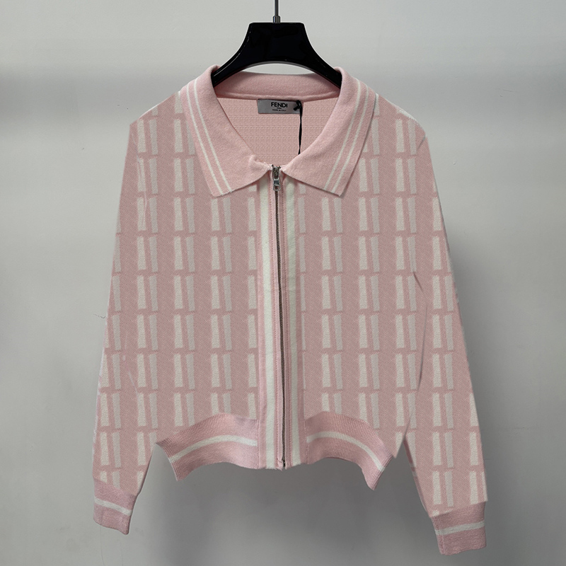 Luxury Letter Jacquard Knit Pullovers Women Round Neck Long Sleeve Knitted Tops Daily Commuter Home Cardigans for Women